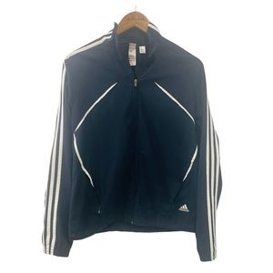 Navy adidas track jacket